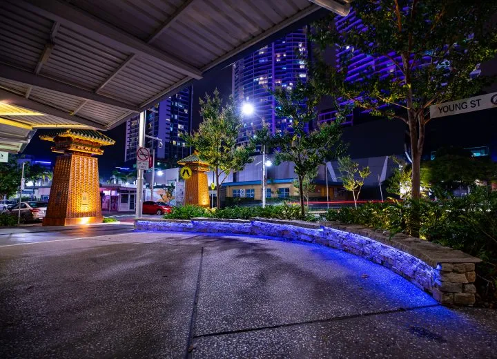 Chinatown Mall lighting, Southport
